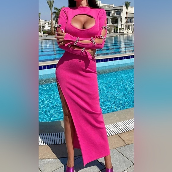 Pink Midi dress - Picture 4 of 7